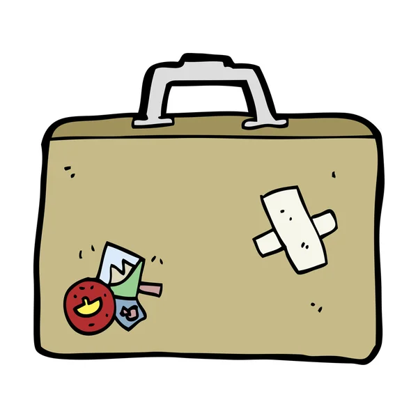 Cartoon Bagage — Stockvector