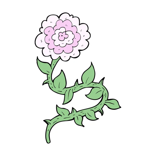 Fleur de dessin animé — Image vectorielle