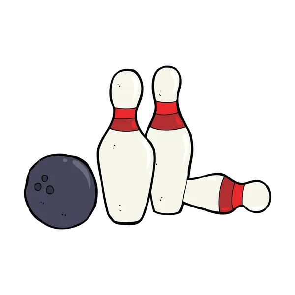 Bowling — Stok Vektör