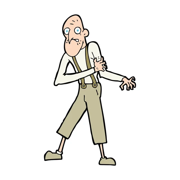 Cartoon rustieke man — Stockvector