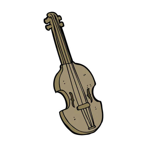 Violino dos desenhos animados — Vetor de Stock