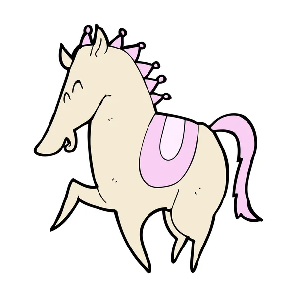Pony de dibujos animados — Vector de stock