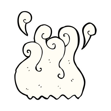 Buhar karikatür öğesi