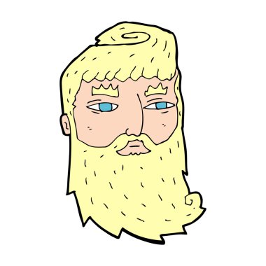 sakallı adam çizgi film