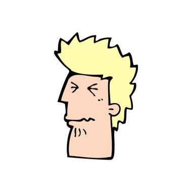 çizgi film mutsuz adam