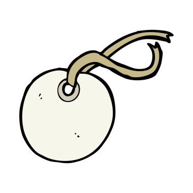 karikatür Bagaj etiketi