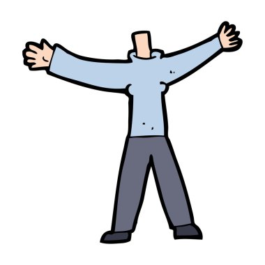 karikatür başsız vücut (karikatürleri karıştır ve eşleştir veya kendi fotoğrafını ekle)