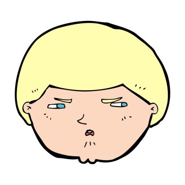 kızgın adam çizgi film