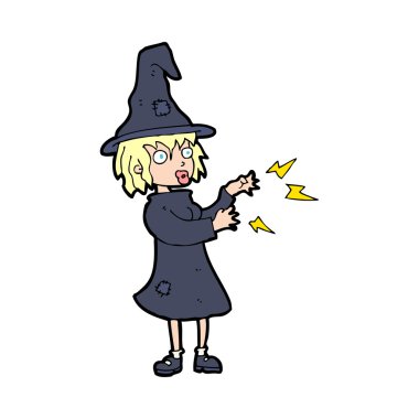 çizgi film cadısı büyüsü