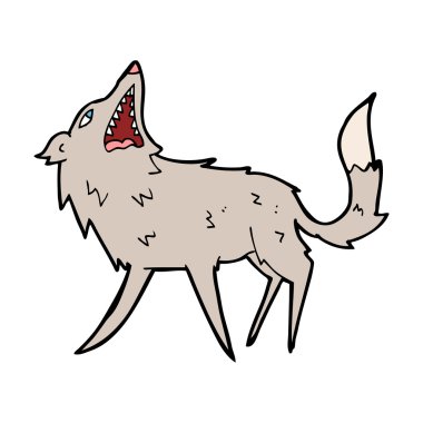 karikatür dayama kurt