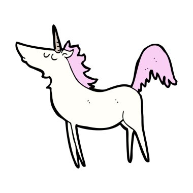 karikatür unicorn