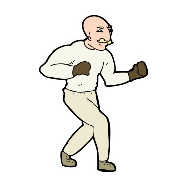 karikatür Victoria boksör