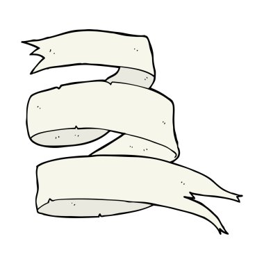 eski kaydırma afiş karikatür