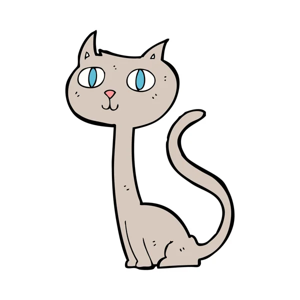 Gato de dibujos animados — Vector de stock