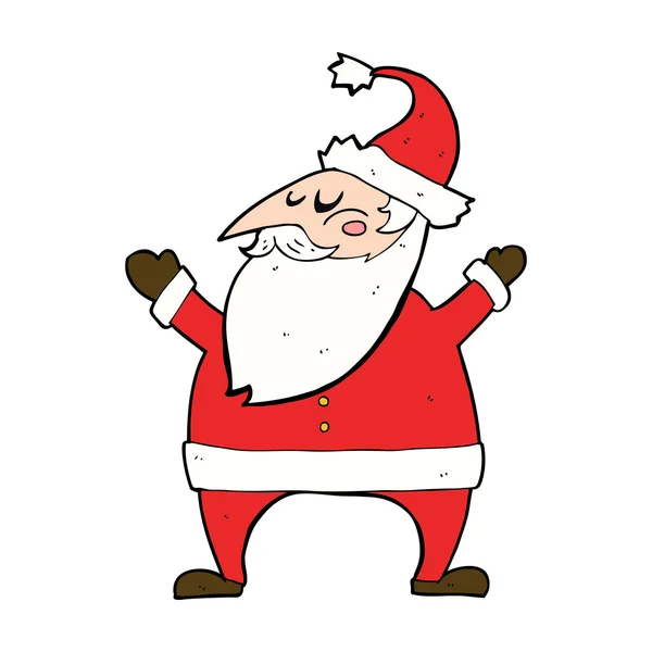 Desenhos animados Papai Noel —  Vetores de Stock
