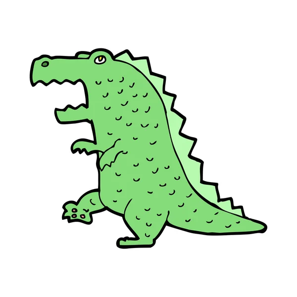 Dinosaure de bande dessinée — Image vectorielle