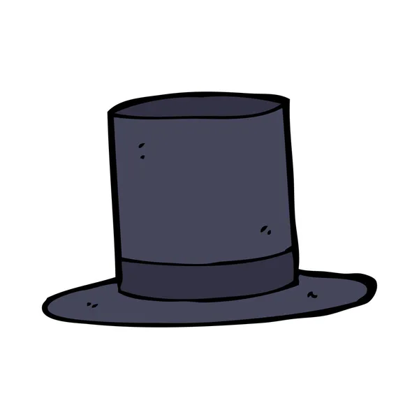 Kreskówka top hat — Wektor stockowy