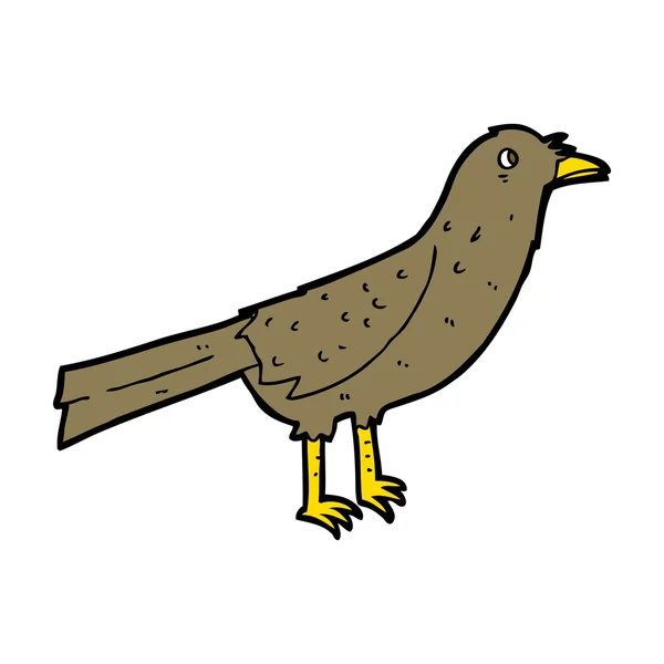 Pájaro de dibujos animados — Archivo Imágenes Vectoriales