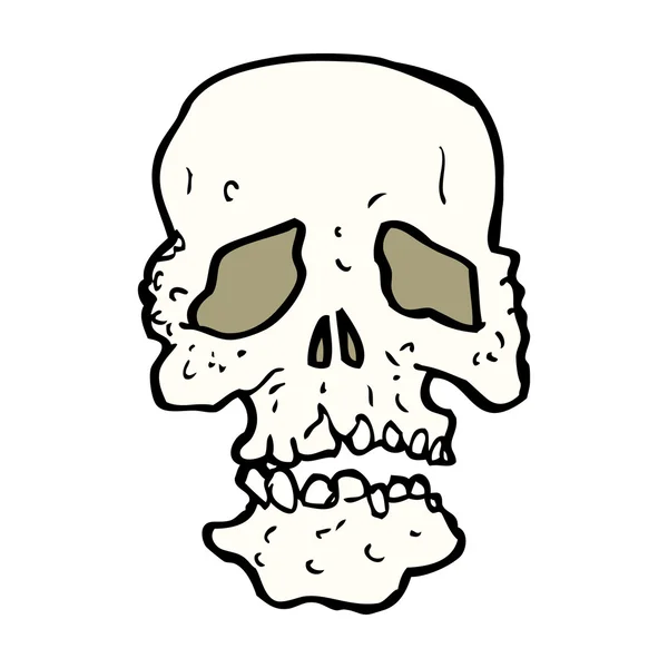 Calavera de dibujos animados — Archivo Imágenes Vectoriales