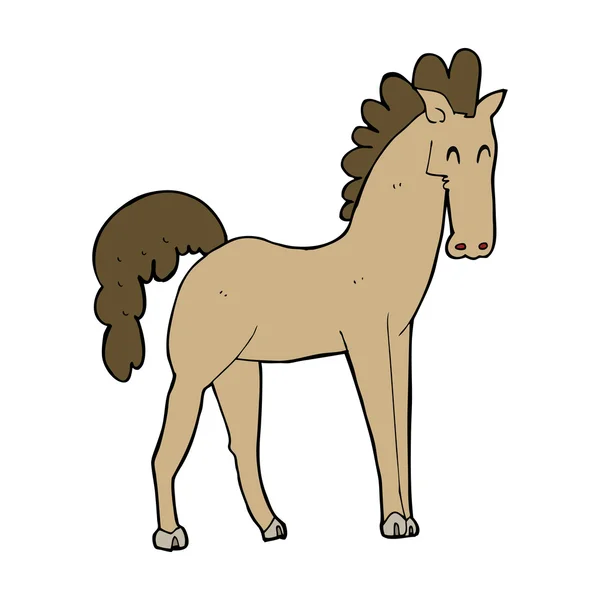 Мультфільм кінь — стоковий вектор
