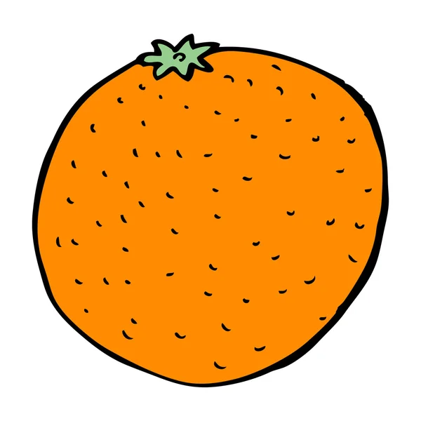 Karikatur orange — Stockvektor