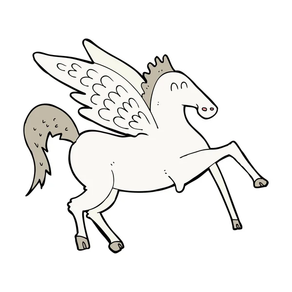 Pegasus cartoon — Stok Vektör