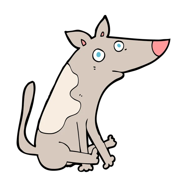 Tecknad hund — Stock vektor