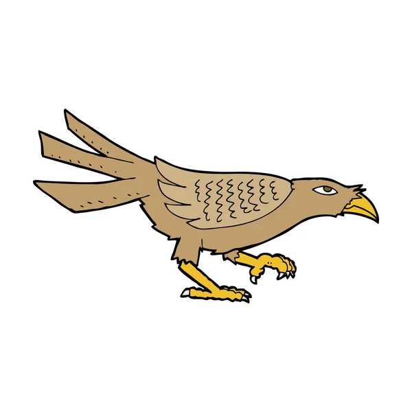 Oiseau de dessin animé — Image vectorielle