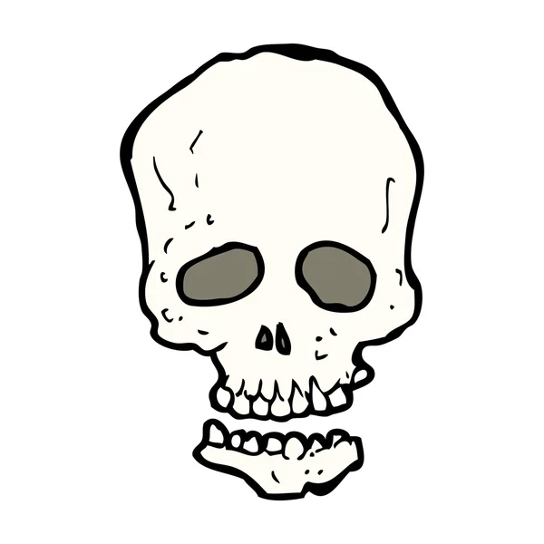 Kreskówka czaszki — Wektor stockowy