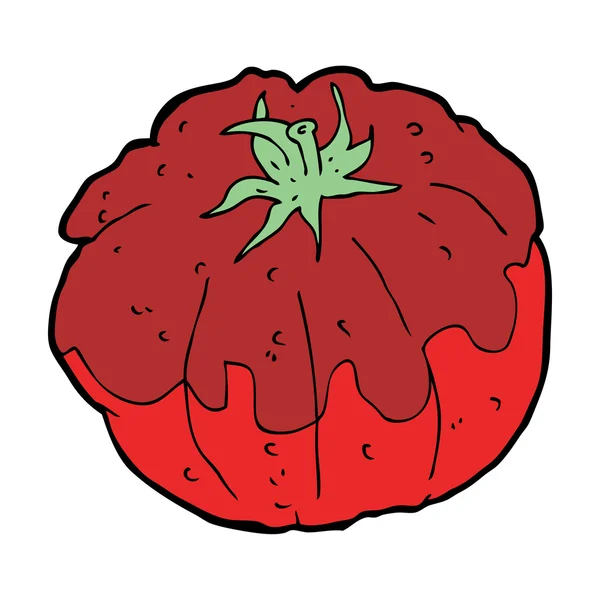 Tomate de dibujos animados — Vector de stock