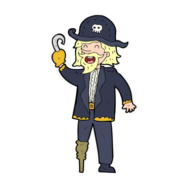 çizgi film korsan Kaptan