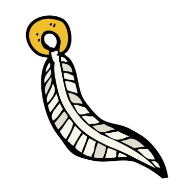 çizgi film tüy Anahtarlık