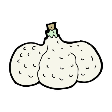 karikatür sarımsak