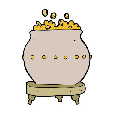 Altın çizgi film pot