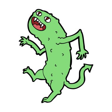 çizgi film canavarı