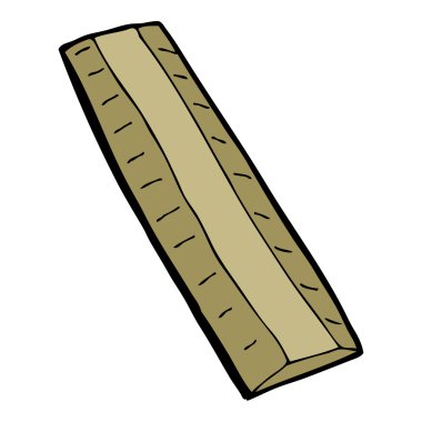 karikatür ahşap cetvel