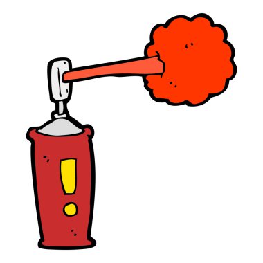 karikatür sprey olabilir