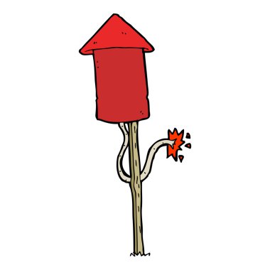 karikatür havai fişek