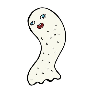 komik karikatür hayalet