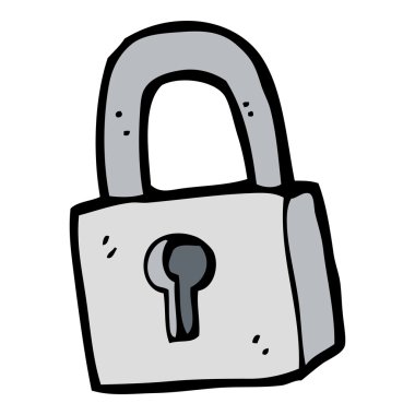 karikatür asma kilit