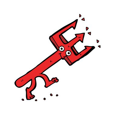 çizgi film şeytan çatal