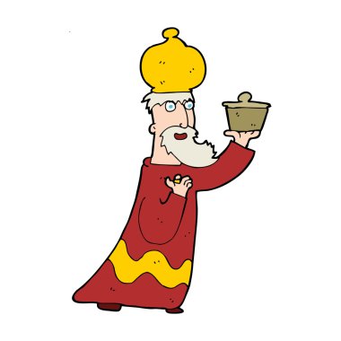 Üç bilge adamdan biri.