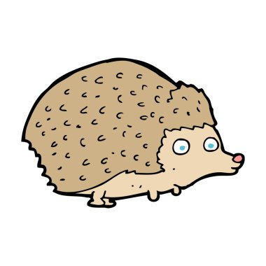 karikatür kirpi