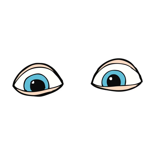 Kreskówkowe oczy — Wektor stockowy