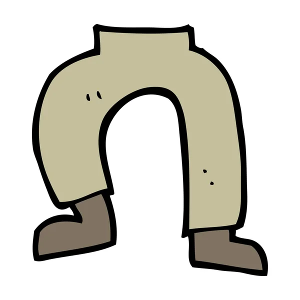 Cartoon benen — Stockvector