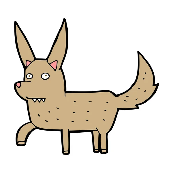 Cartoon wilde hond — Stockvector