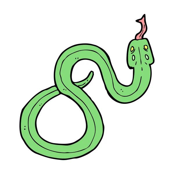 Serpent de bande dessinée — Image vectorielle