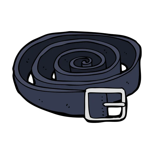 Cartoon leather belt — Stock Vector