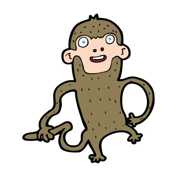 Cartoon monkey — Stock Vector