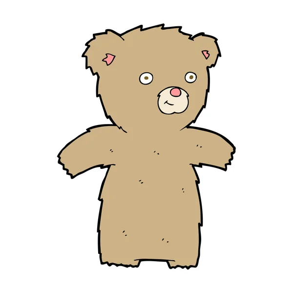 Cartoon teddy bear — Stockvector